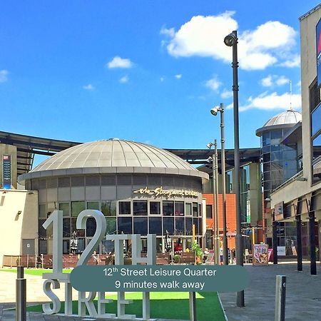 Penthouse Apartment - City Centre - Secure Parking, Balcony, Self-Check-In, Fast Wifi And Smart Tv With Netflix By Yoko Property Milton Keynes Luaran gambar