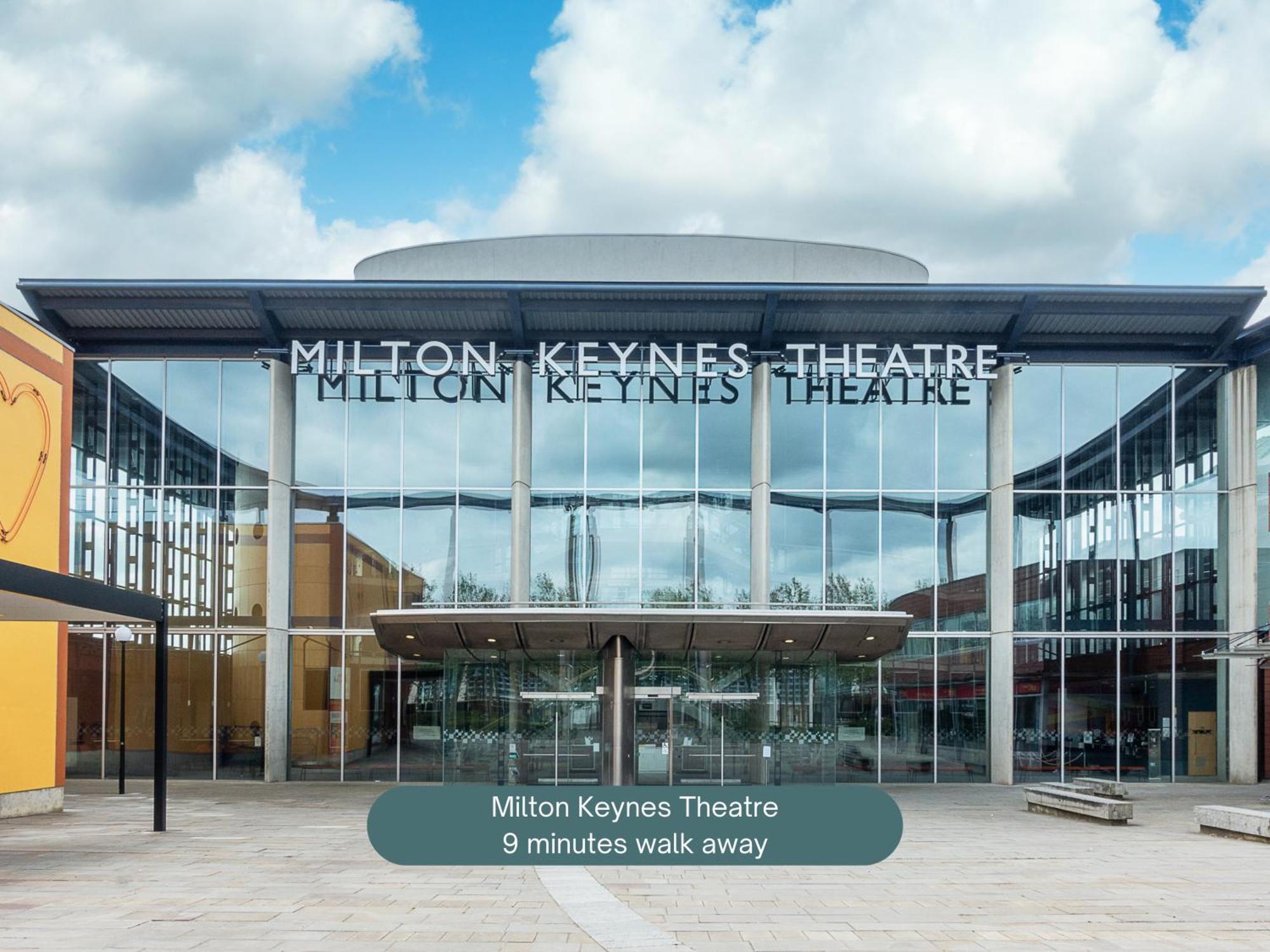 Penthouse Apartment - City Centre - Secure Parking, Balcony, Self-Check-In, Fast Wifi And Smart Tv With Netflix By Yoko Property Milton Keynes Luaran gambar