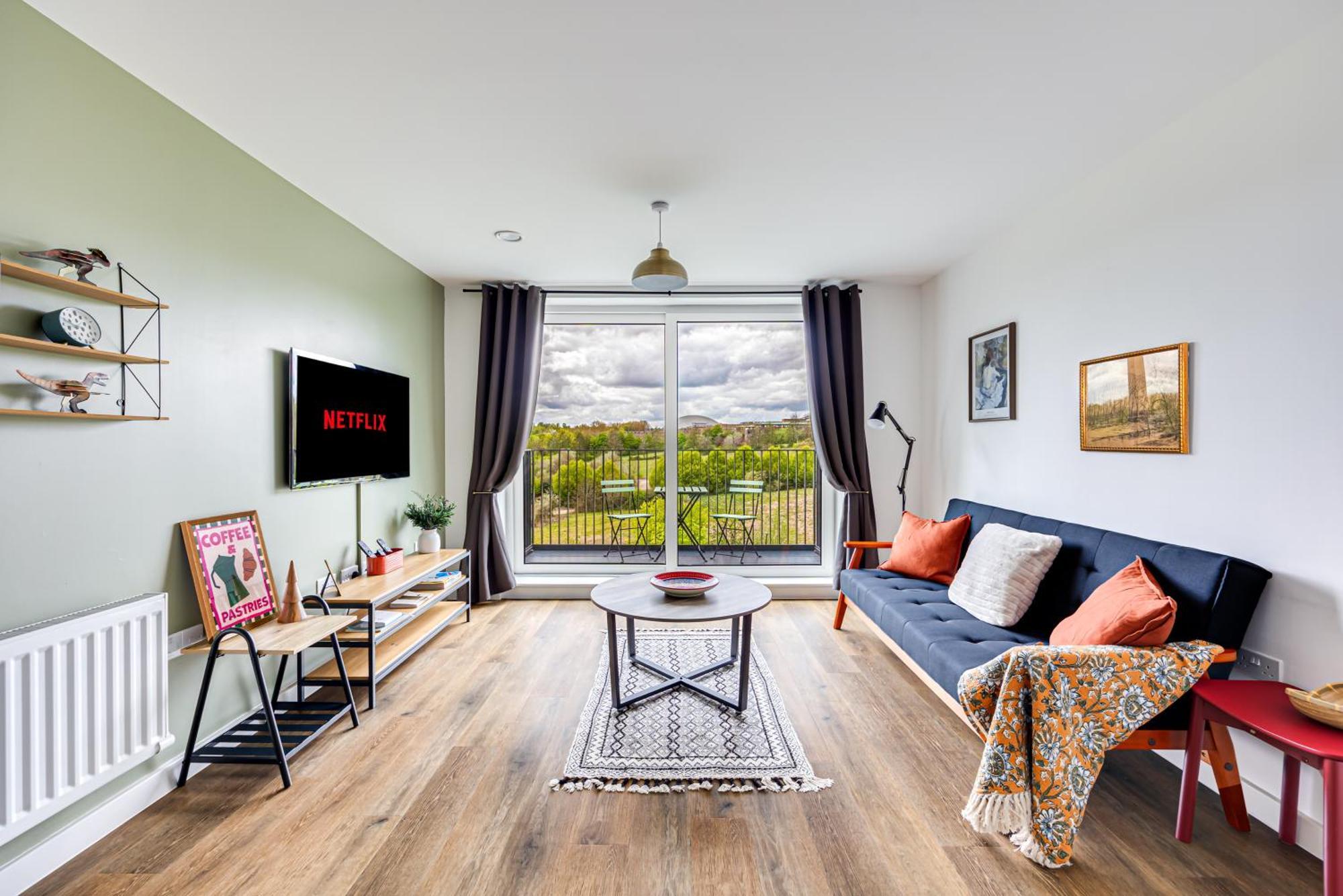 Penthouse Apartment - City Centre - Secure Parking, Balcony, Self-Check-In, Fast Wifi And Smart Tv With Netflix By Yoko Property Milton Keynes Luaran gambar